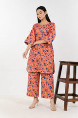 Shirt & Trouser Unstitched 2Pcs Suit 07