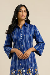 Shirt & Trouser Unstitched 2Pcs Suit 85