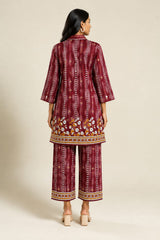 Shirt & Trouser Unstitched 2Pcs Suit 87