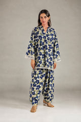 Shirt & Trouser Unstitched 2Pcs Suit 91