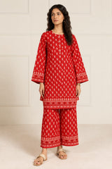 Shirt & Trouser Unstitched 2Pcs Suit 96
